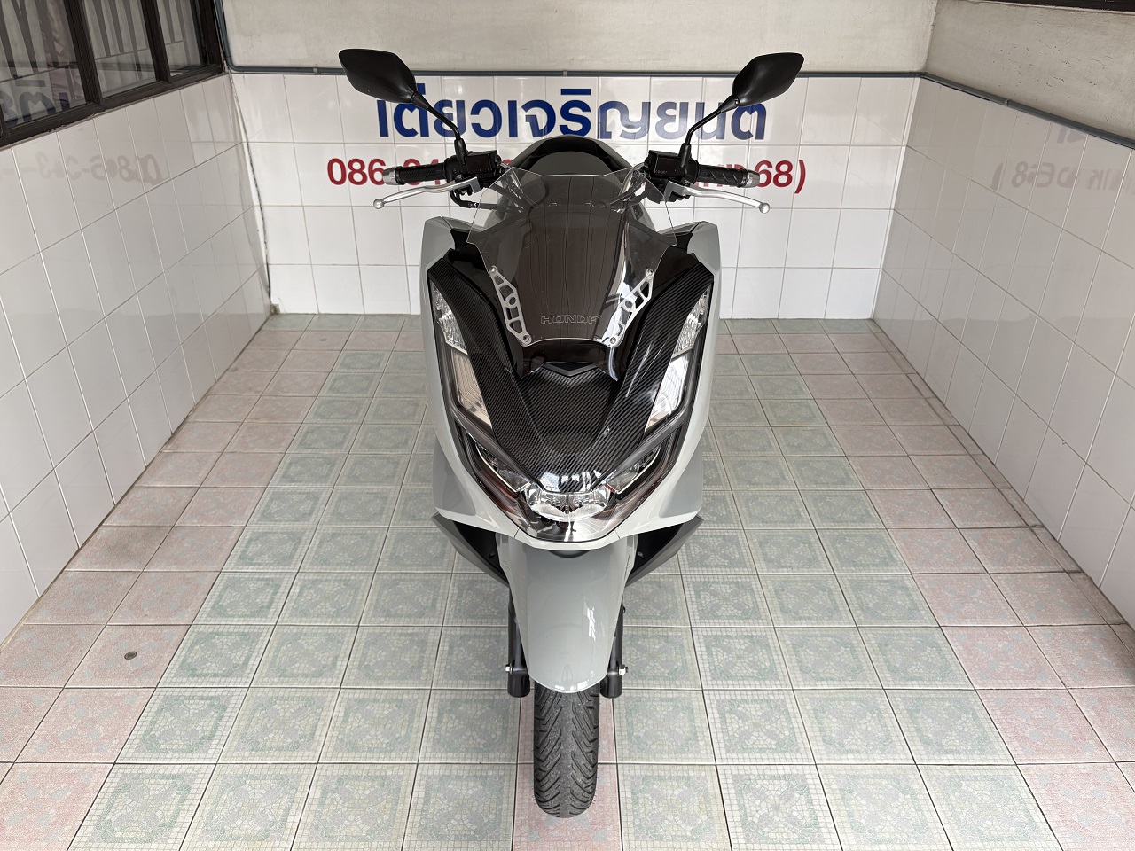 Honda PCX160 ABS เทา-ดำ 2 (1)