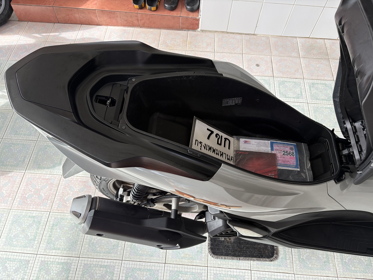 Honda PCX160 ABS เทา-ดำ 2 (8)