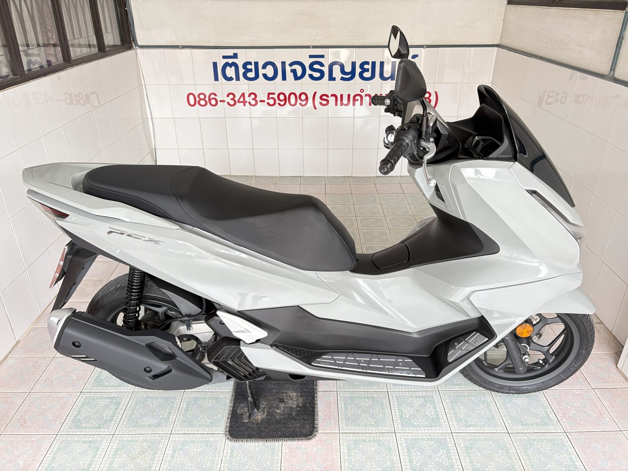 Honda PCX160 ABS เทา-ดำ2 (2)