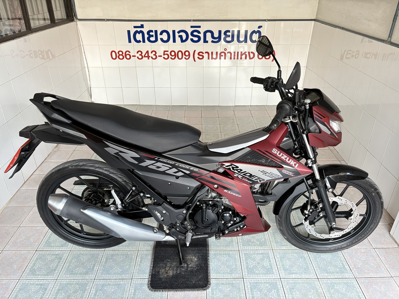 Suzuki Raider150 แดง-ดำ (2)