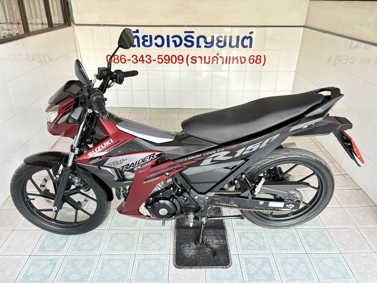 Suzuki Raider150 แดง-ดำ (3)
