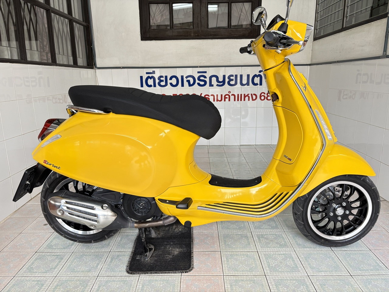 Vespa Sprint125 ABS เหลือง (2)