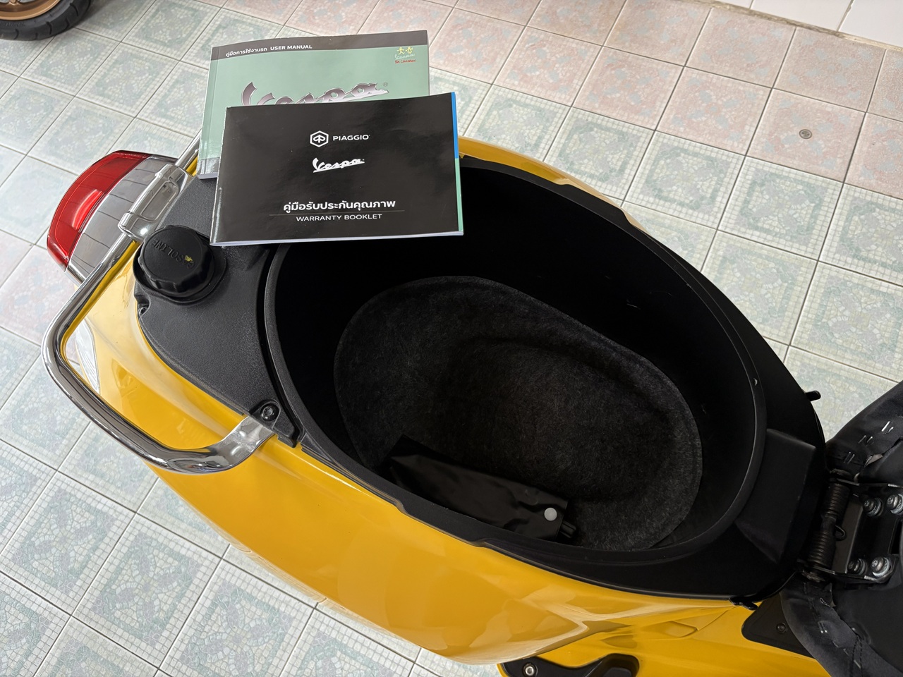 Vespa Sprint125 ABS เหลือง (8)