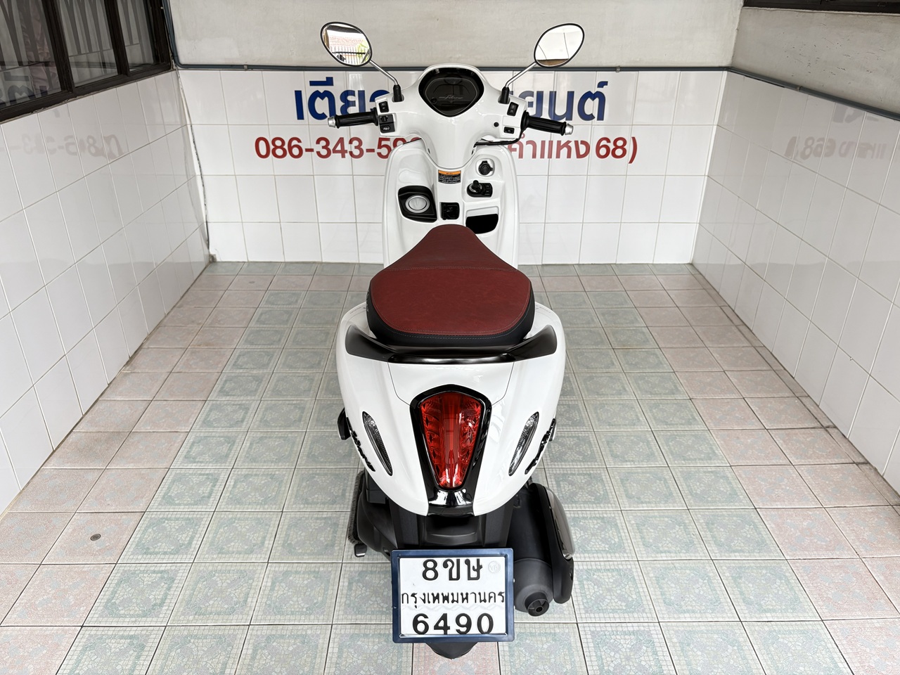 Yamaha Grand Filano ABS Connected ขาว5 (7)