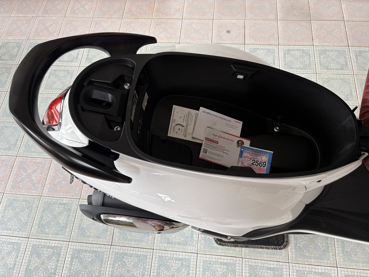 Yamaha Grand Filano ABS Connected ขาว5 (8)