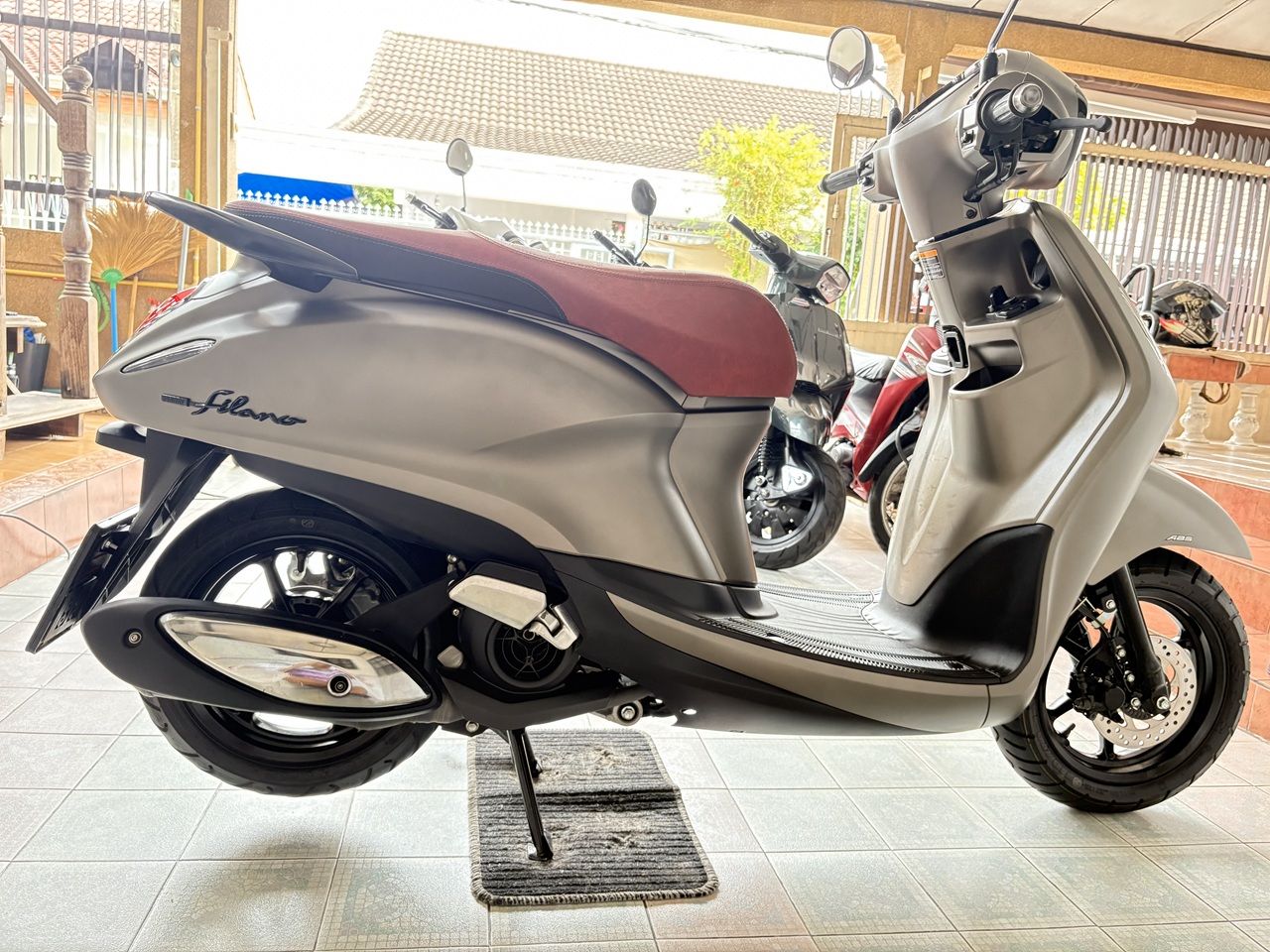 Yamaha Grand Filano ABS Connected เทา (5)