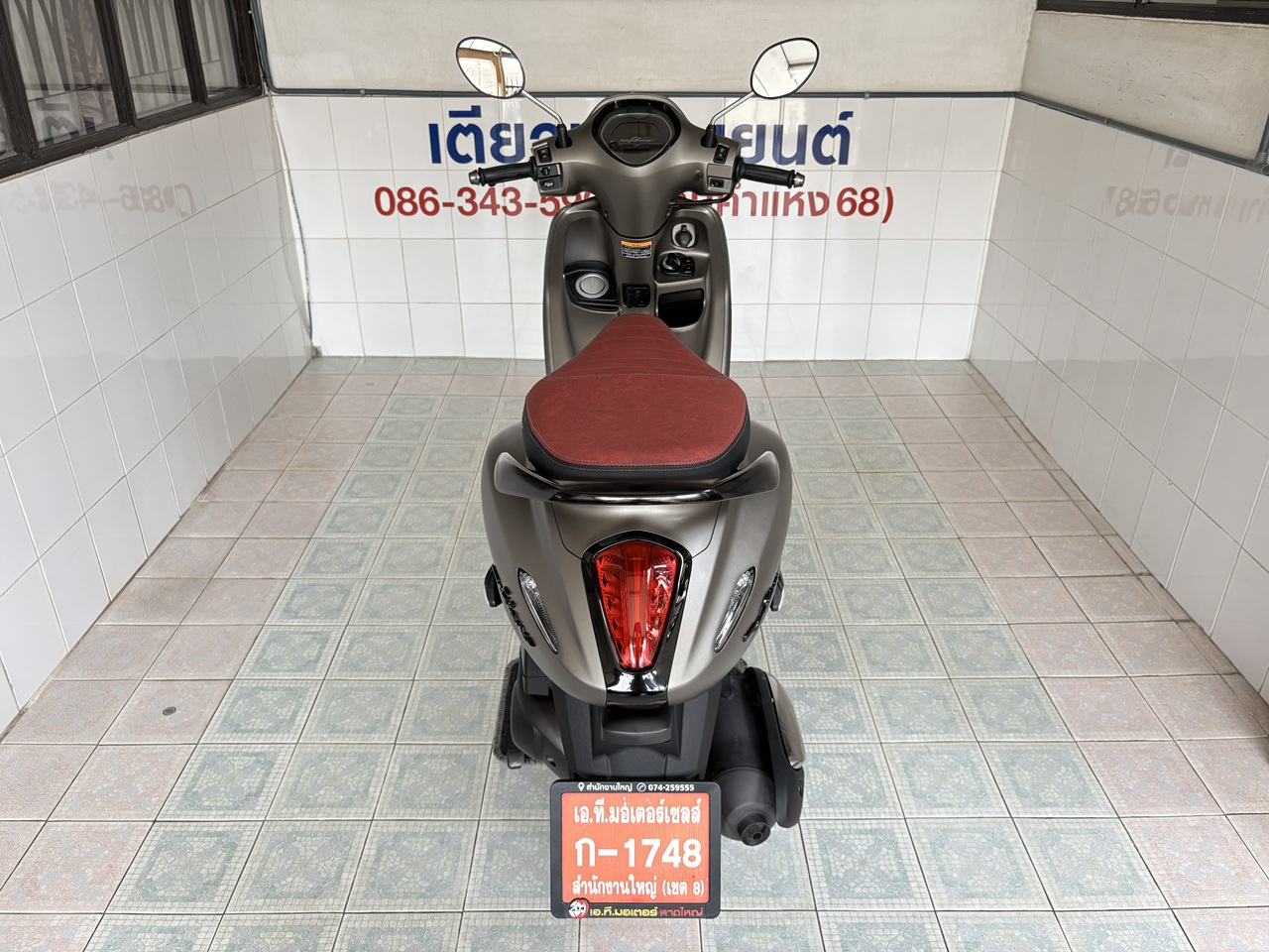 Yamaha Grand Filano ABS Connected เทา (7)