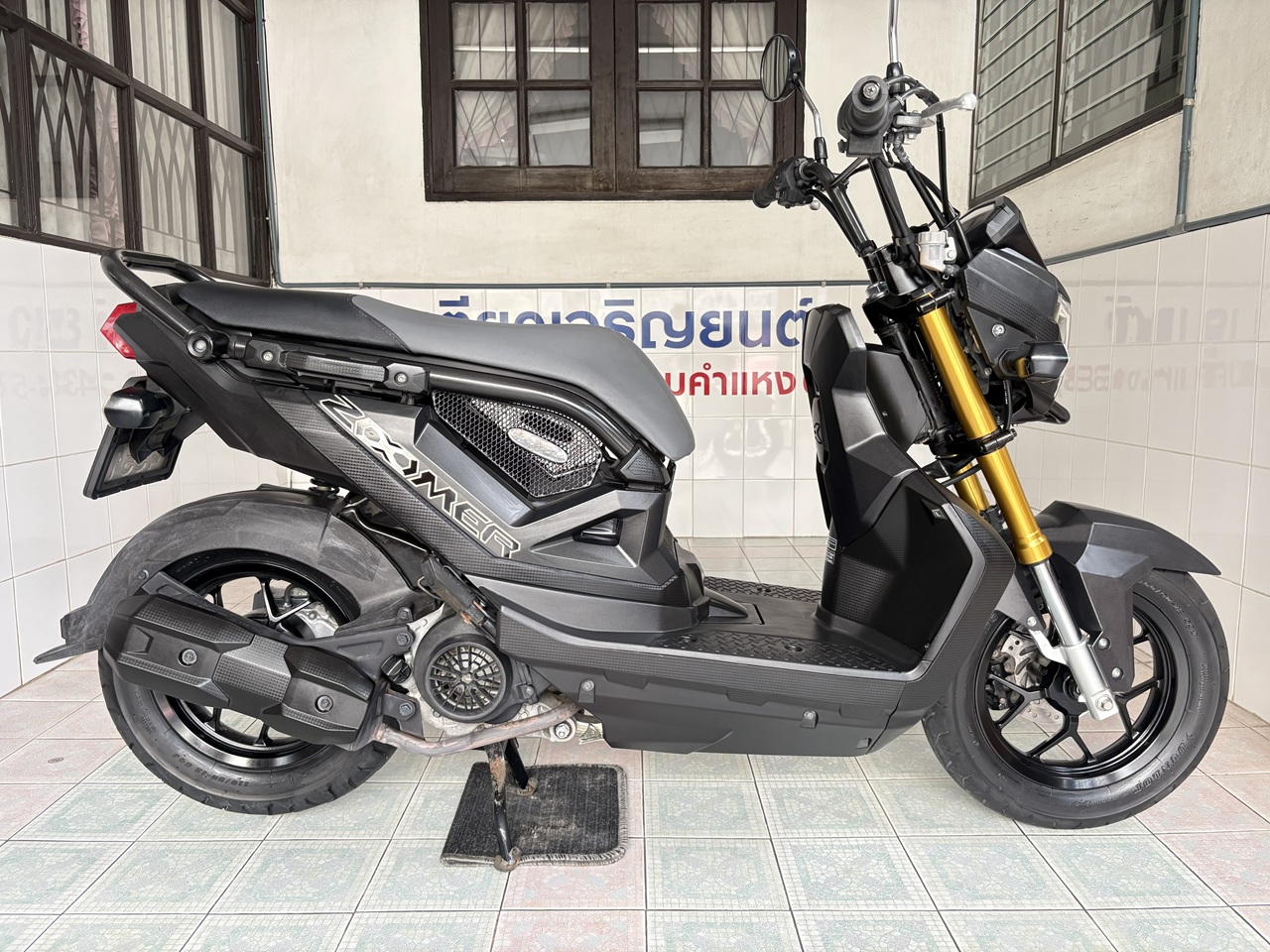 Honda Zoomer-x ดำ6 (2)