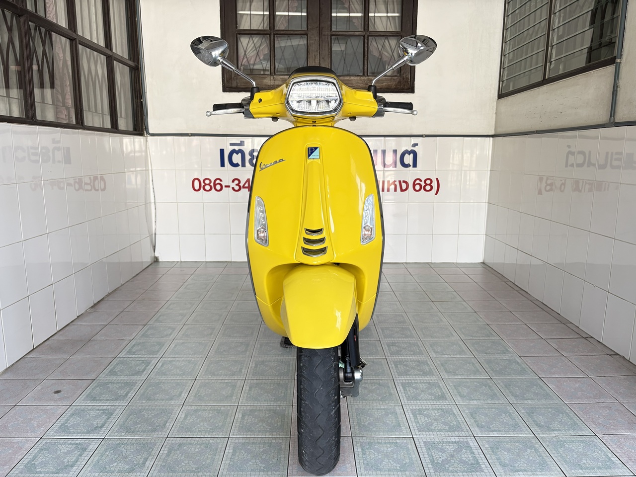 Vespa Sprint125 ABS เหลือง2 (1)