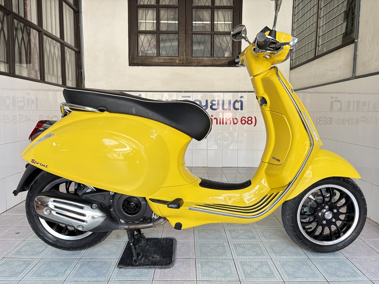 Vespa Sprint125 ABS เหลือง2 (2)