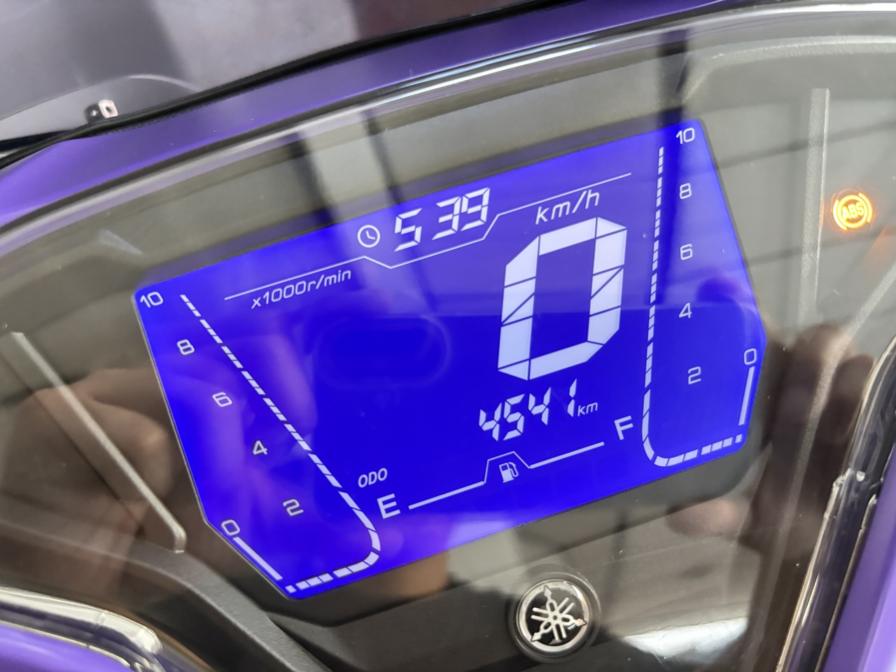 Yamaha Aerox ABS Connected ม่วง-ดำ9 (4)