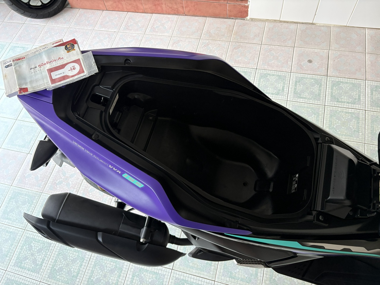 Yamaha Aerox ABS Connected ม่วง-ดำ9 (8)