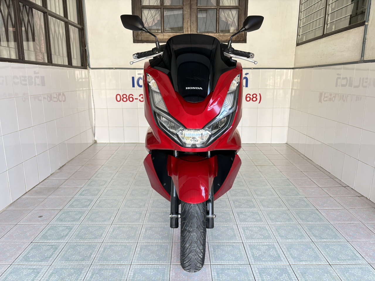 Honda PCX160 ABS แดง-ดำ2 (1)