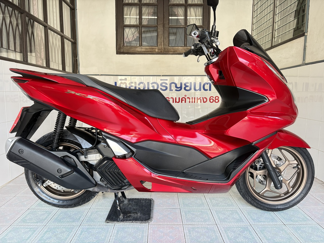 Honda PCX160 ABS แดง-ดำ2 (2)