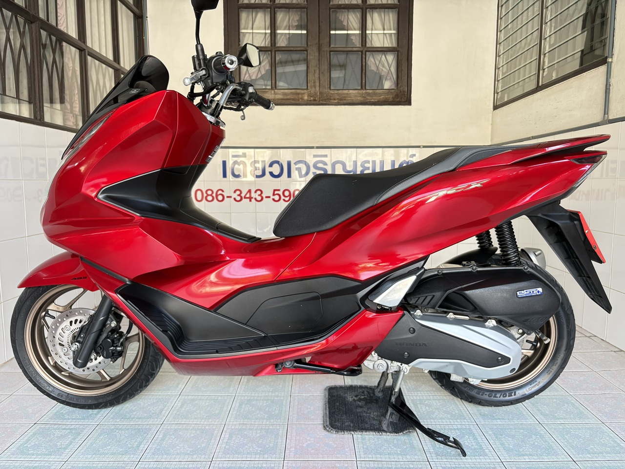 Honda PCX160 ABS แดง-ดำ2 (3)