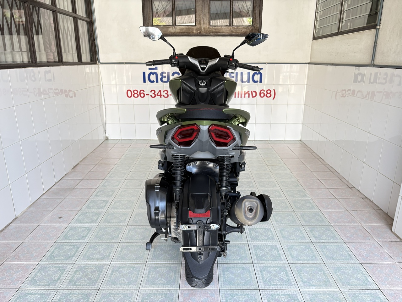 Malaguti Madison150 เขียว-เทา3 (7)