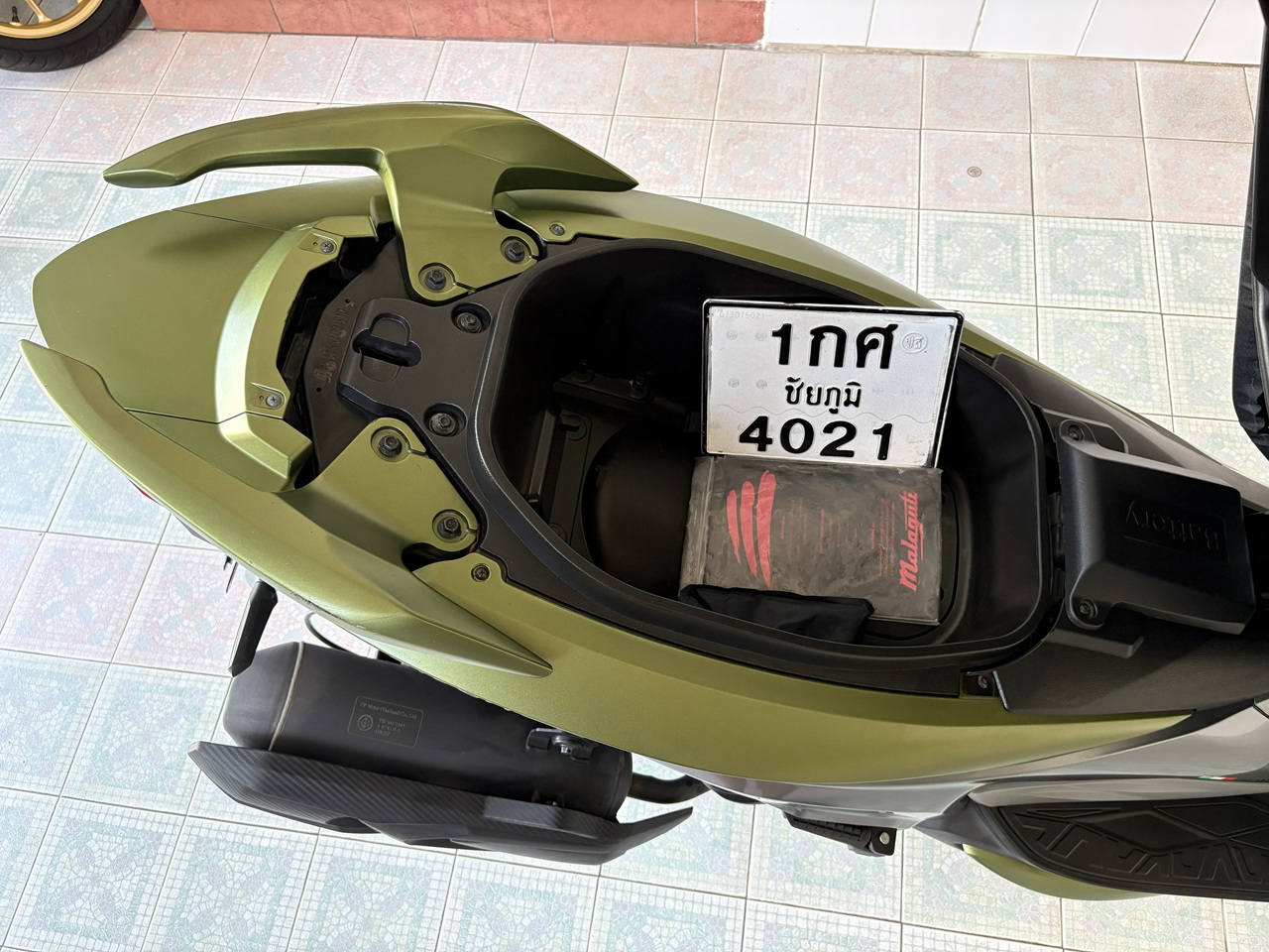 Malaguti Madison150 เขียว-เทา3 (8)