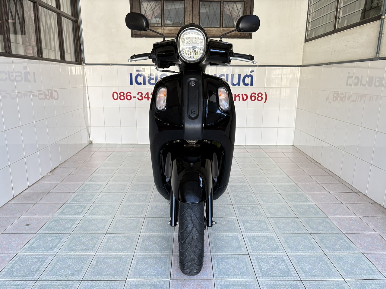 Yamaha Fazzio Keyless ดำ-เขียว2 (1)