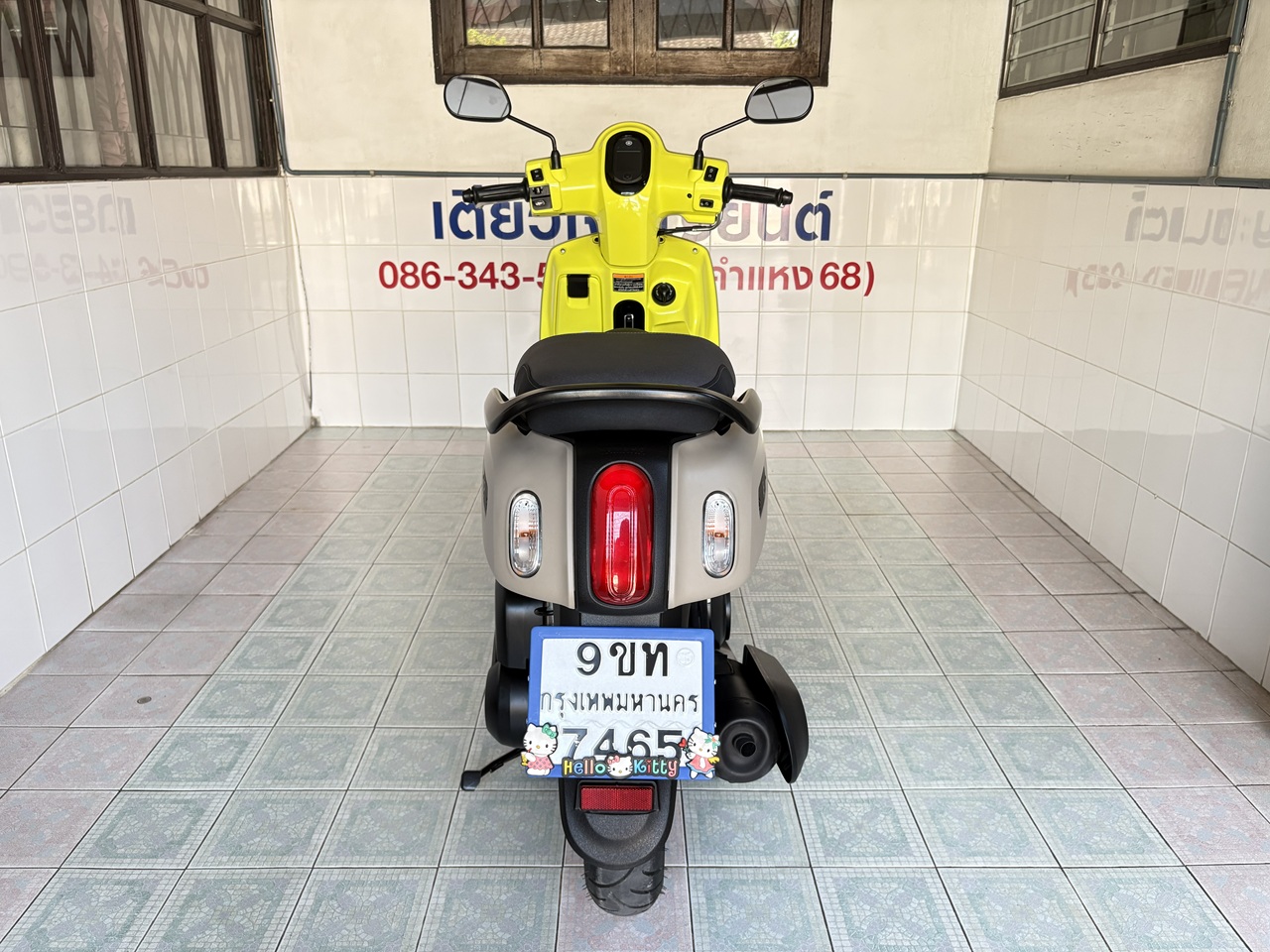 Yamaha Fazzio Keyless น้ำตาล-เหลือง2 (7)