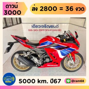 Honda CBR150 ABS วิ่ง 5000 โล ปี67