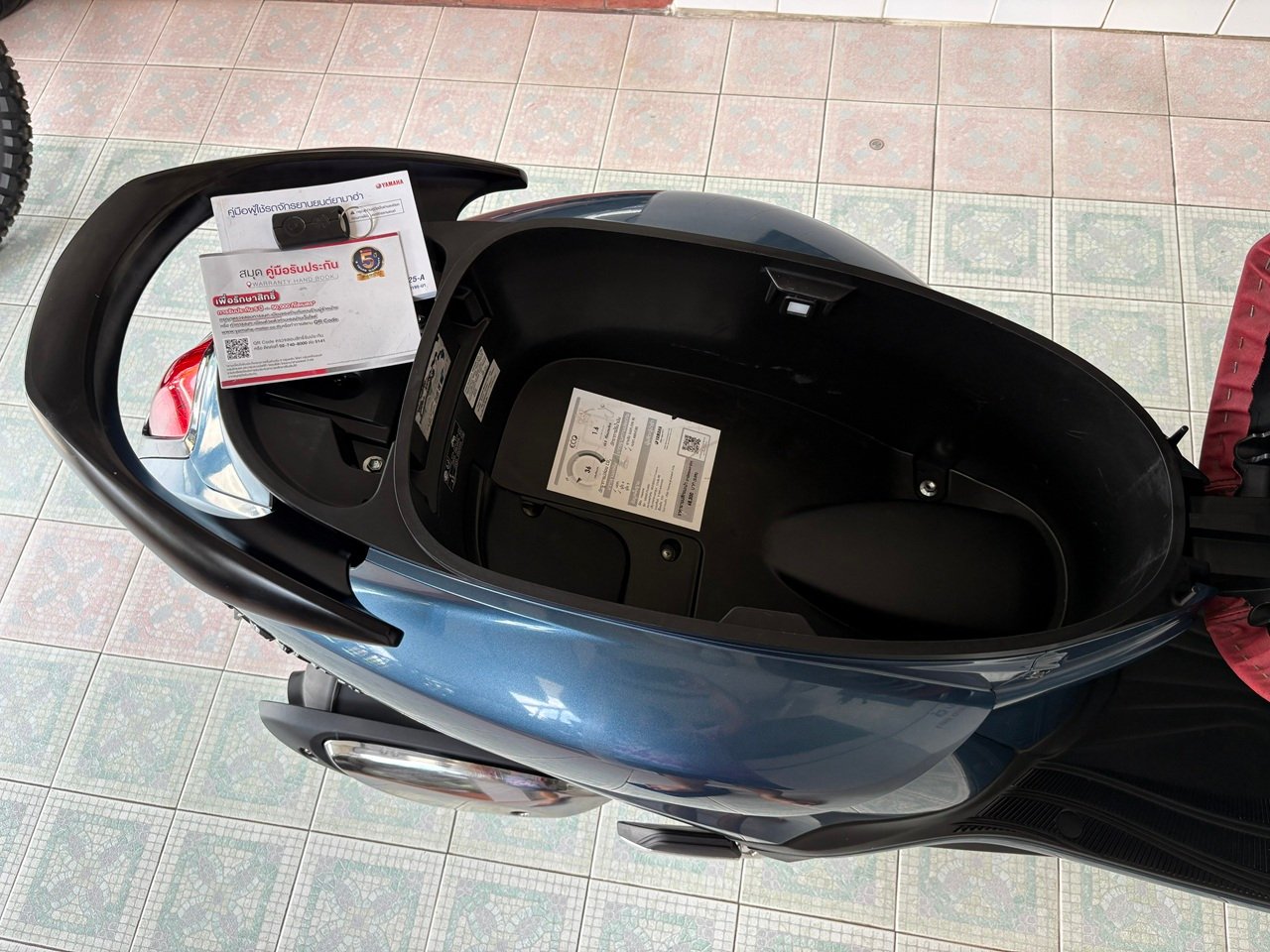 Yamaha Grand Filano Hybrid Connected ABS วิ่ง 5000 โล ปี67 - Image 8