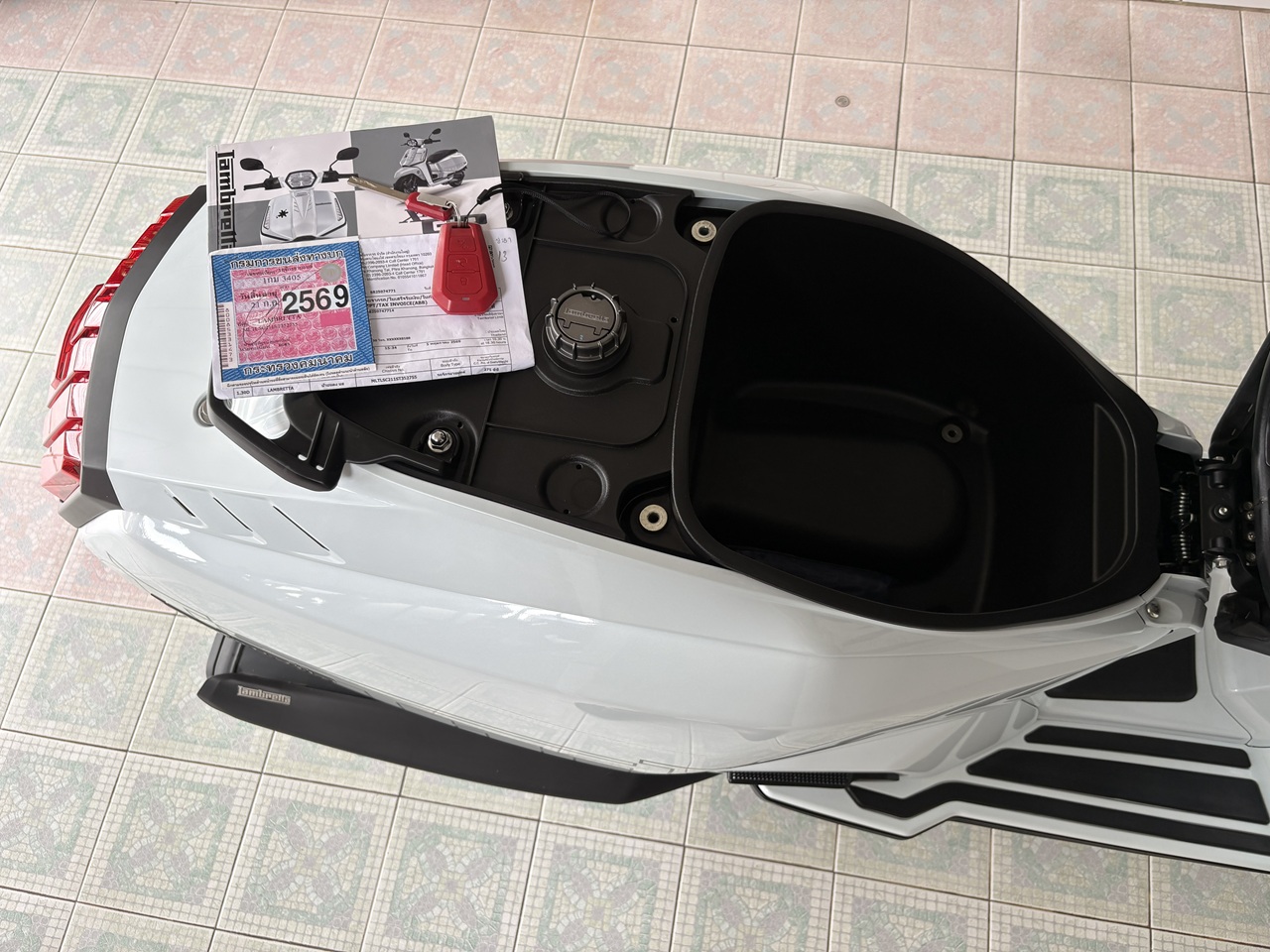 Lambretta X300 GP วิ่ง 9000 โล ปี68 - Image 8