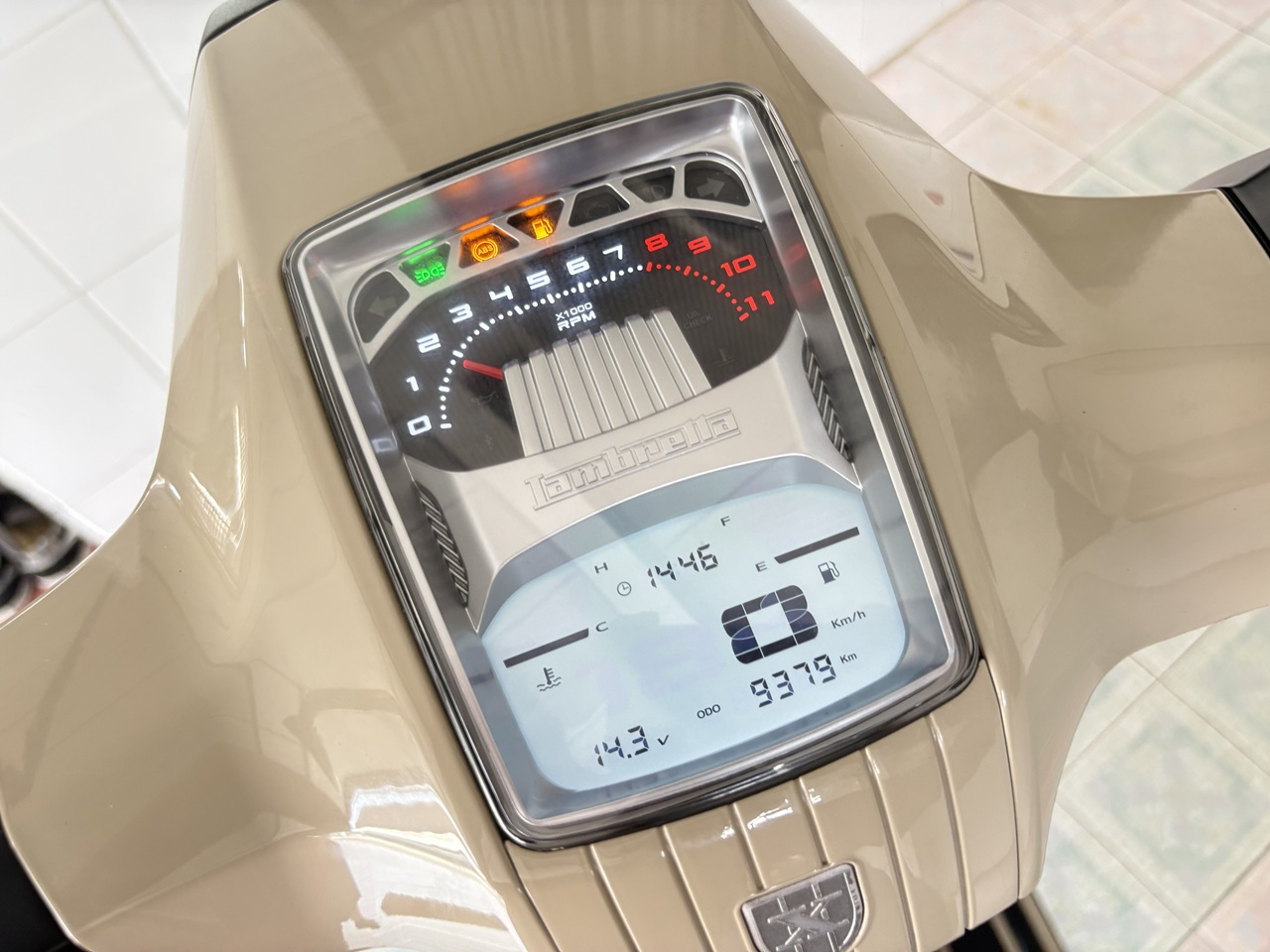 Lambretta X300 SR วิ่ง 9000 โล ปี 67 - Image 5