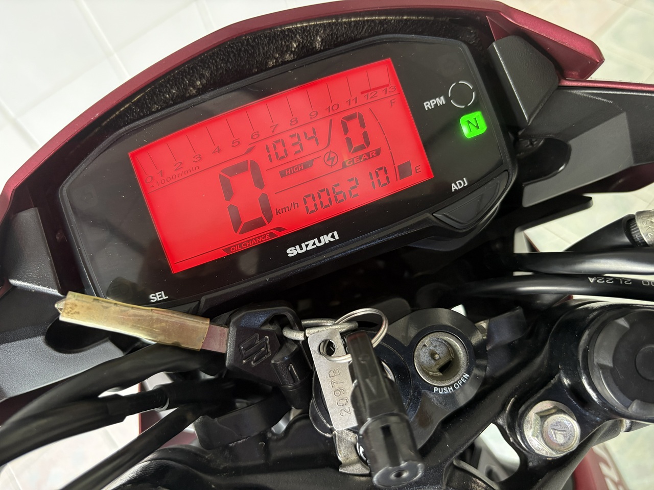 Suzuki Raider150 วิ่ง 6000 โล ปี68 - Image 5
