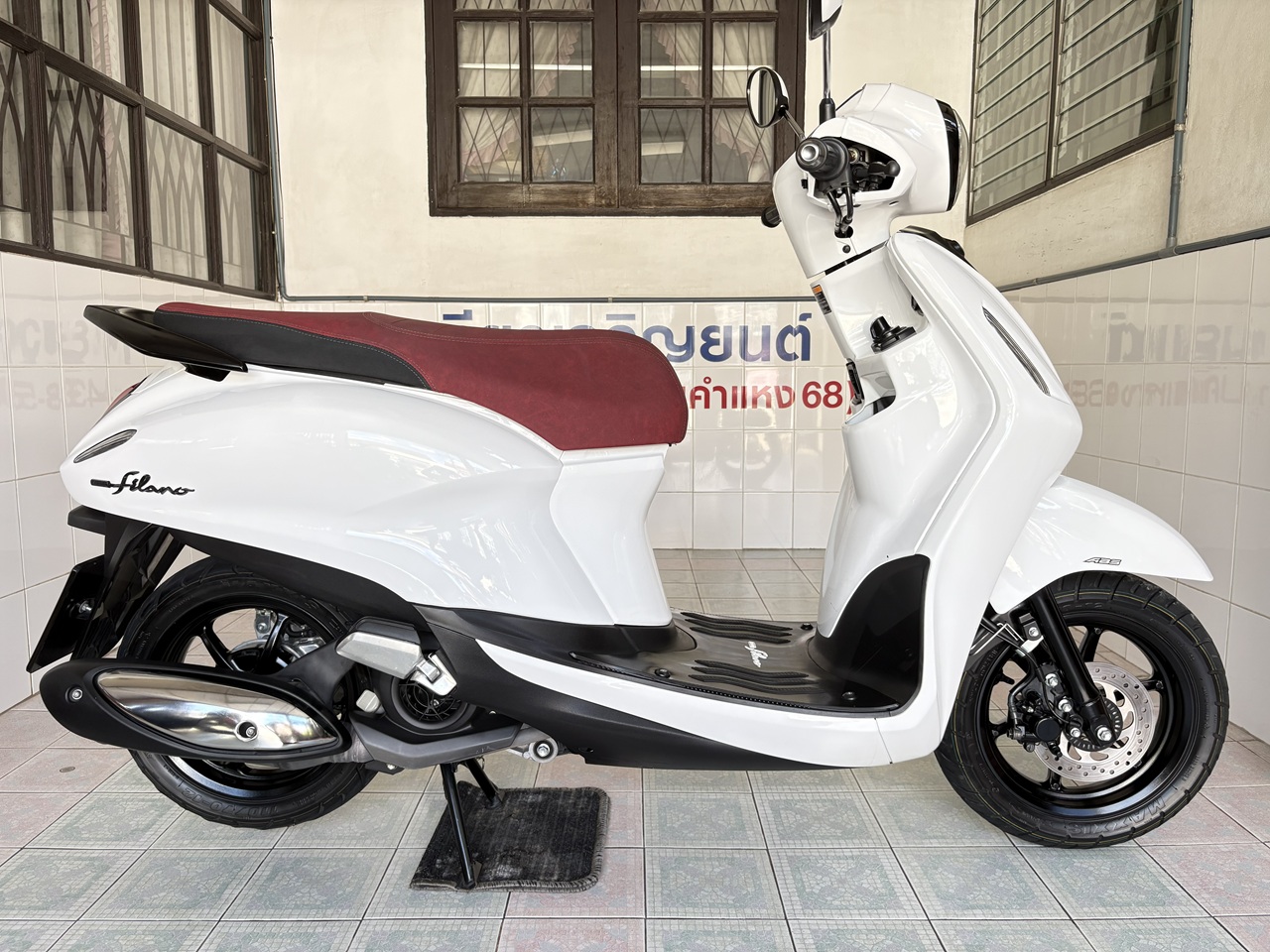Yamaha Grand Filano Hybrid Connected ABS วิ่ง 8000 โล ปี67 - Image 3