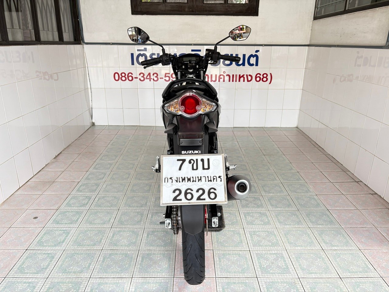 Suzuki Raider150 วิ่ง 8000 โล ปี67 - Image 8