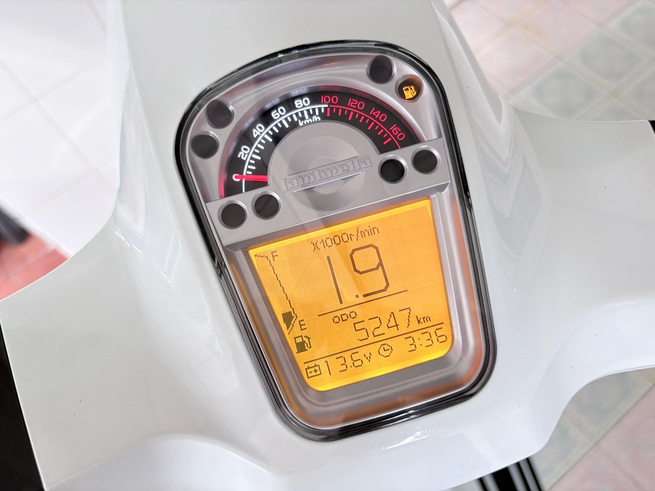Lambretta V200 วิ่ง 5000 โล ปี58 - Image 5