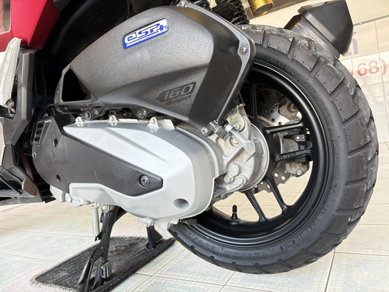 Honda ADV160 Iron Man Limited Edition วิ่ง 4000 โล ปี66 - Image 7