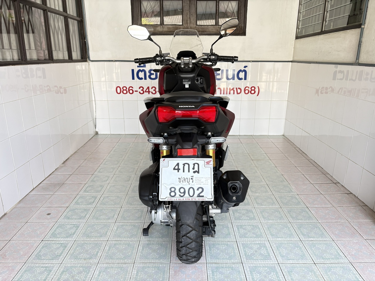 Honda ADV160 Iron Man Limited Edition วิ่ง 4000 โล ปี66 - Image 8