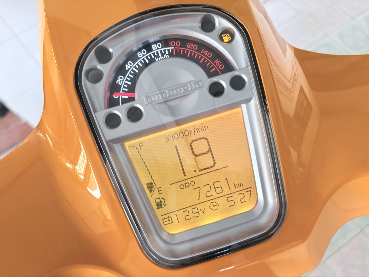 Lambretta V200 วิ่ง 7000 โล ปี66 - Image 5
