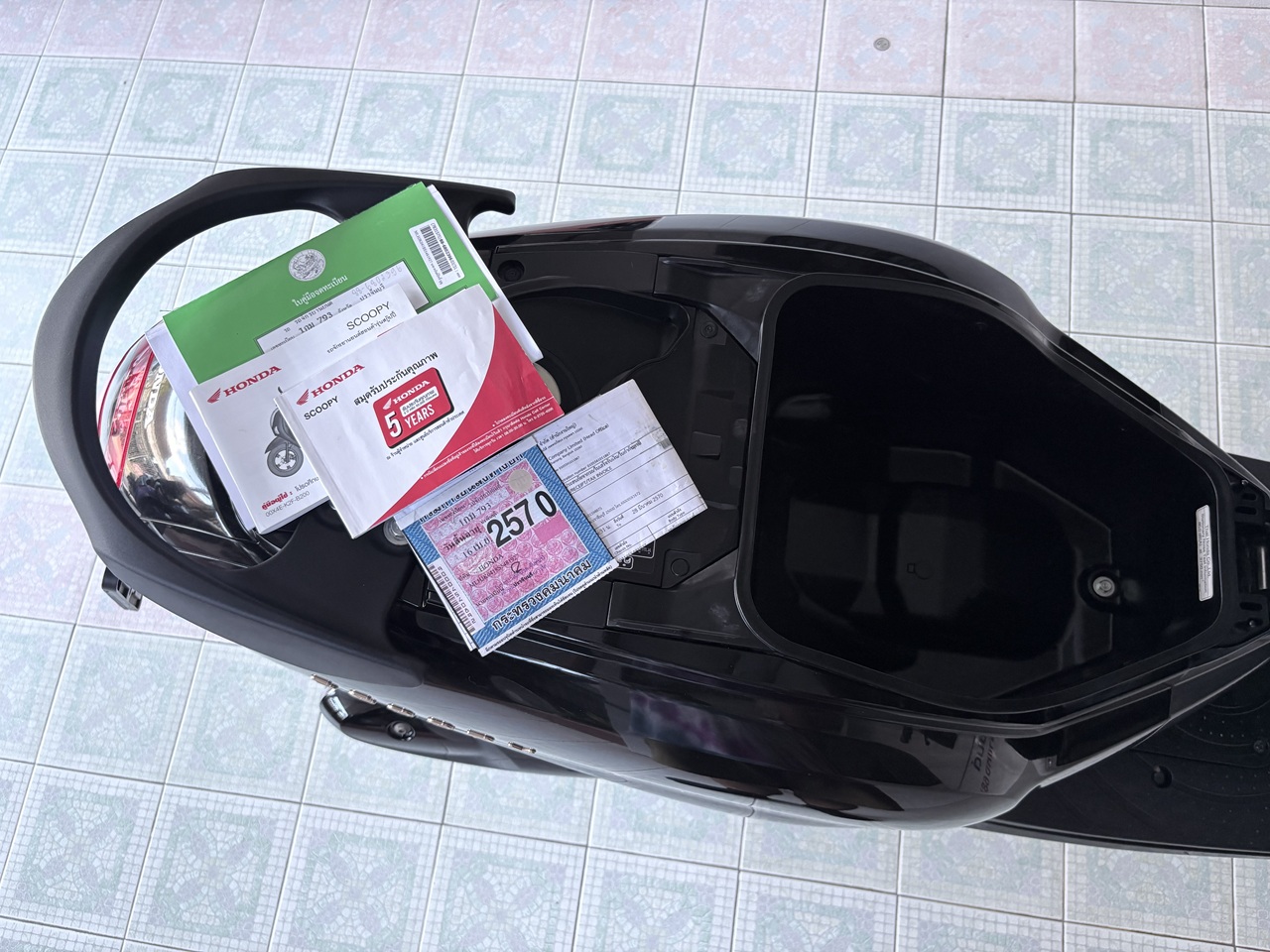 Honda Scoopy Prestige วิ่ง 8000 โล ปี69 - Image 8