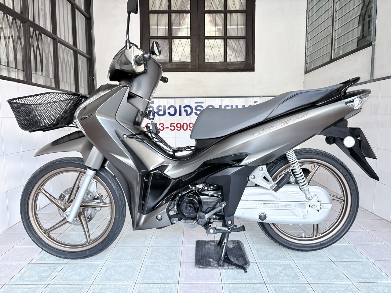 Honda Wave125i Keyless วิ่ง 6000 โล ปี68 - Image 4