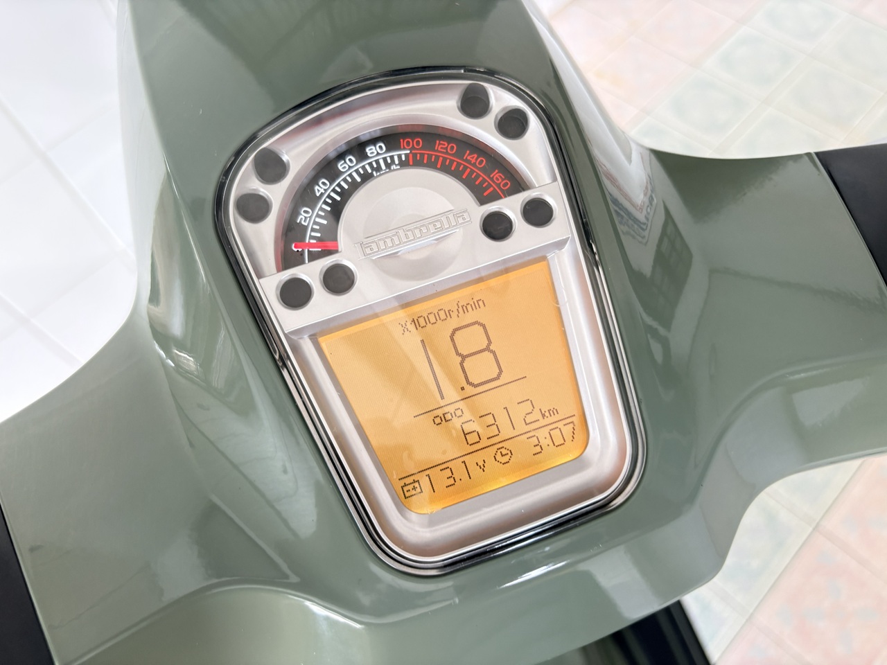 Lambretta V200 GP วิ่ง 9000 โล ปี67 - Image 5