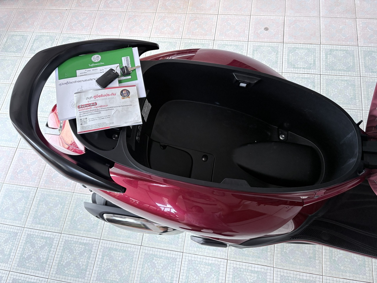 Yamaha Grand Filano Hybrid ABS วิ่ง 4000 โล ปี69 - Image 8